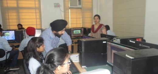 3D Game Design Workshop held at Chitkara University by Arena 17