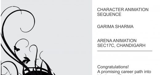 Arena Chandigarh 17 wins the Biggest Award at Orbit Live. Best Animator in India