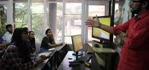 Mangat Ram (lead 3d animation supervisor) seminar at Arena 17 Chandigarh