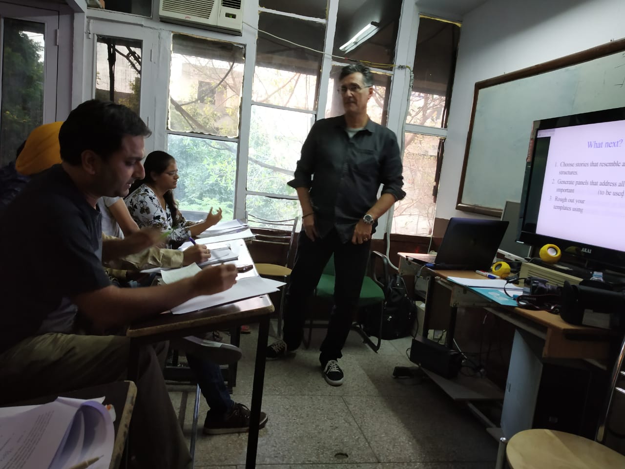 Professor Toni Tarantini, a on Animation and