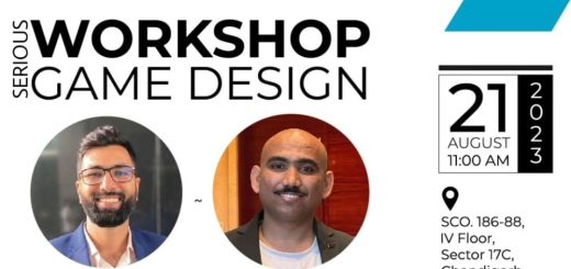 Serious Game Designers Heribert Thomas and Shahbaz Ahmed conducted a 1 Day Entrepreneurship Game Simulation Workshop – Bottomline at SXILL and Chandigarh Design School on 21 August 2023