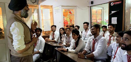 SXILL organized an Industrial Visit to Virtualsoft Studio for 300 students of CGC Landran from Multimedia, Graphics & Web Design etc. streams
