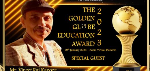 Chandigarh Design School was Awarded Centre of Excellence Award at Golden Globe Education Awards 2023 held on 29 January 2023 by Educacio World