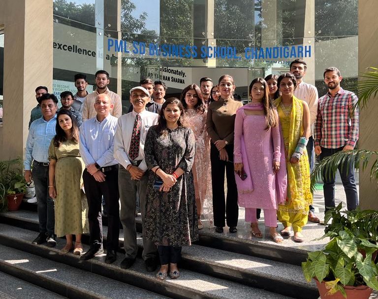 Design Thinking Workshop at PML SD Business School Chandigarh