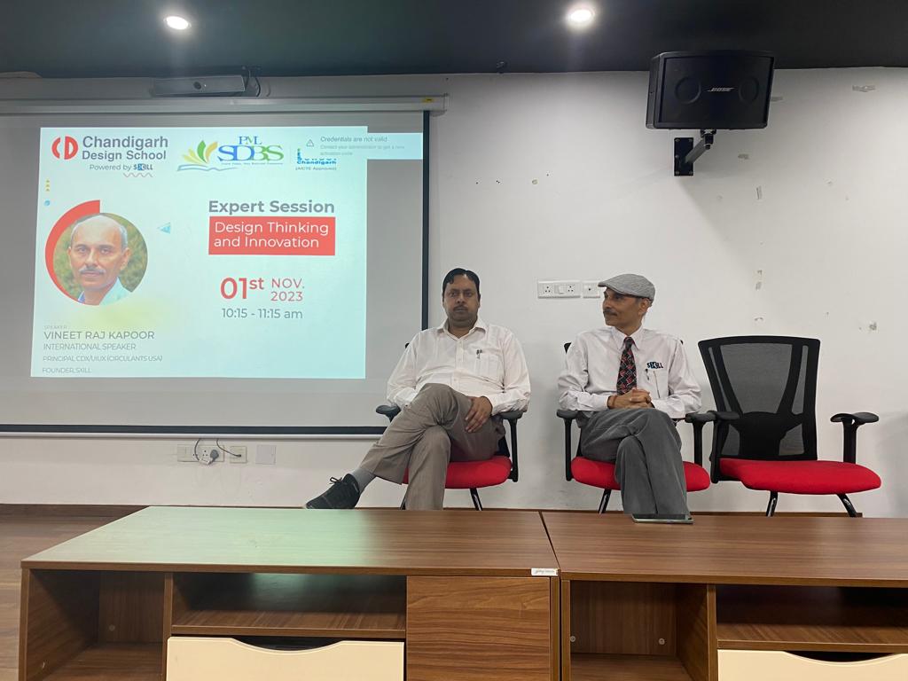Design Thinking Workshop at PML SD Business School Chandigarh