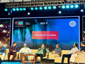 Chandigarh Design School Founder speaks at Peruvanam International Film Festival at Kerala