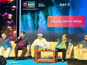 Chandigarh Design School Founder speaks at Peruvanam International Film Festival at Kerala