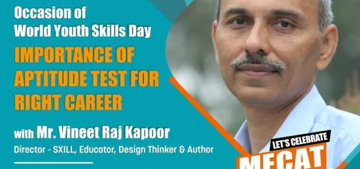 Successful Seminar on the Importance of Aptitude Test for the Right Career by Vineet Raj Kapoor at World Skills Day 2024