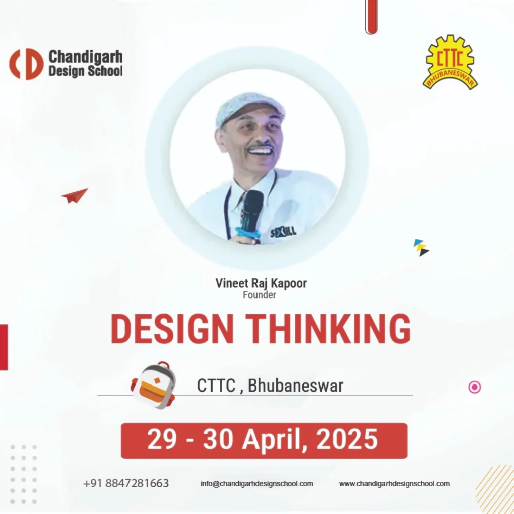 CTTC Bhubaneswar Organizes Design Thinking Workshop with SXILL Founder Vineet Raj Kapoor