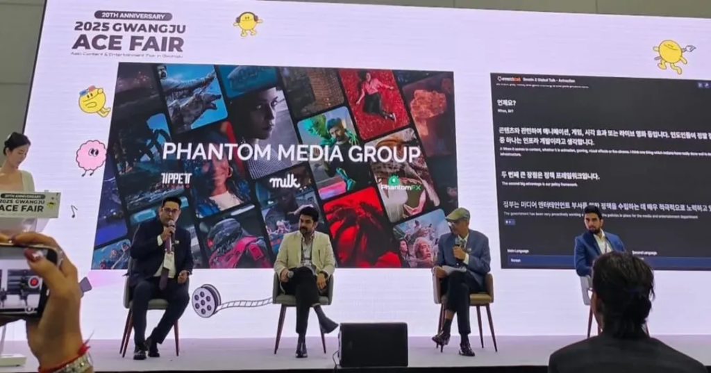Indian Animation & VFX Leaders Discuss Global Collaborations at ACE Fair Gwangju